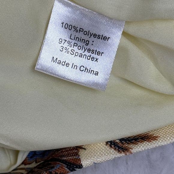 Tuckernuck Montrose Chintz Martine Vest SM Floral ButterYellow Spring Preppy NEW - Picture 16 of 17